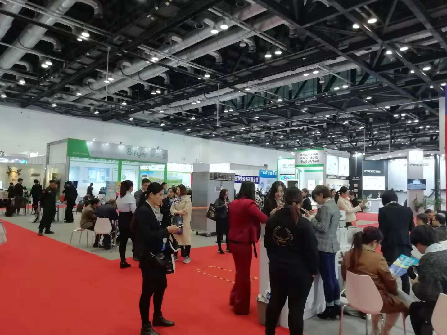2018第六届北京空气净化及新风系统展览会，环仪第二天